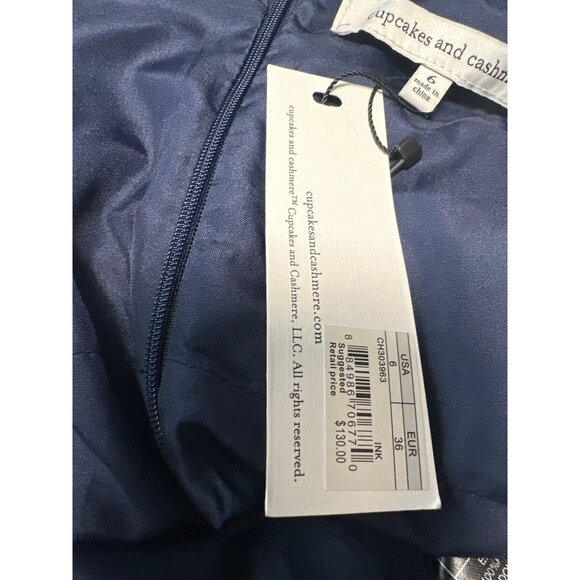 Cupcakes and Cashmere Off the Shoulder Strappy Jumpsuit Size 6 - Picture 8 of 11